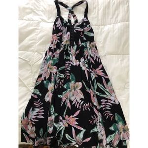 Floral sweetheart midi from Urban Outfitters